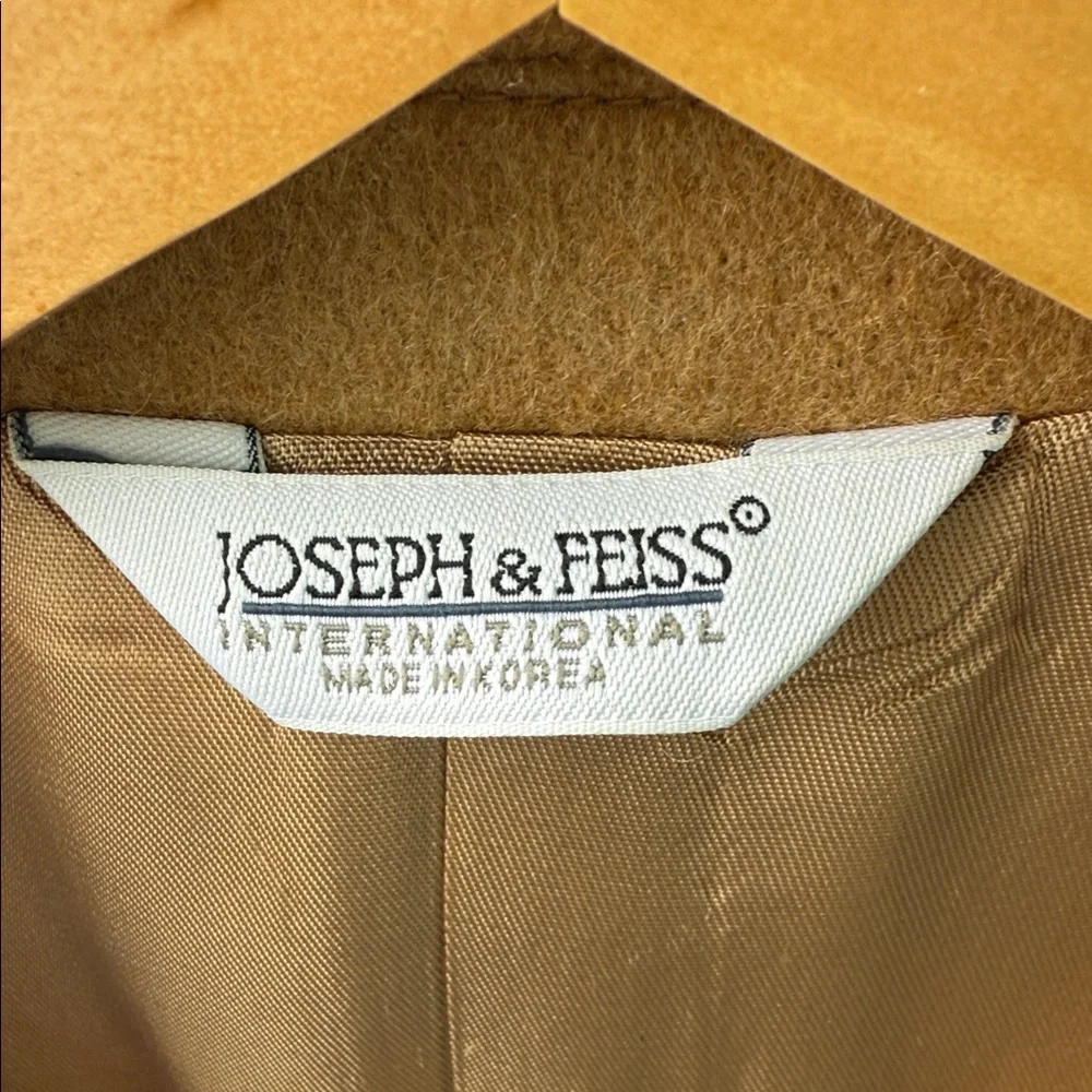 Joseph & Feiss international 42L tan camel hair Blazer sport coat